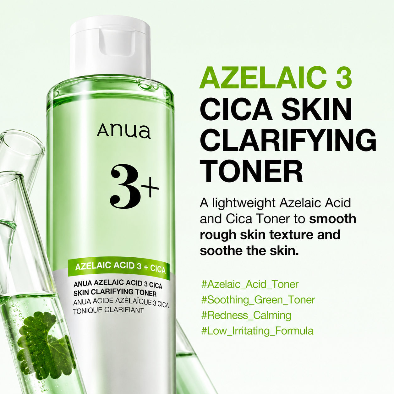 Anua - Azelaic Acid 3 Cica Skin Clarifying Toner | Tónico 250 ml