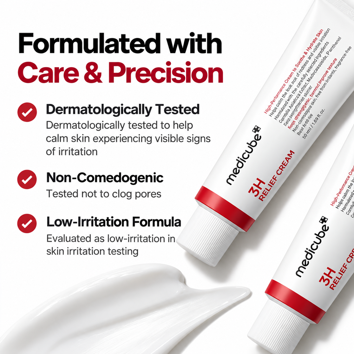medicube - 3H Relief Cream | Crema facial 50 ml