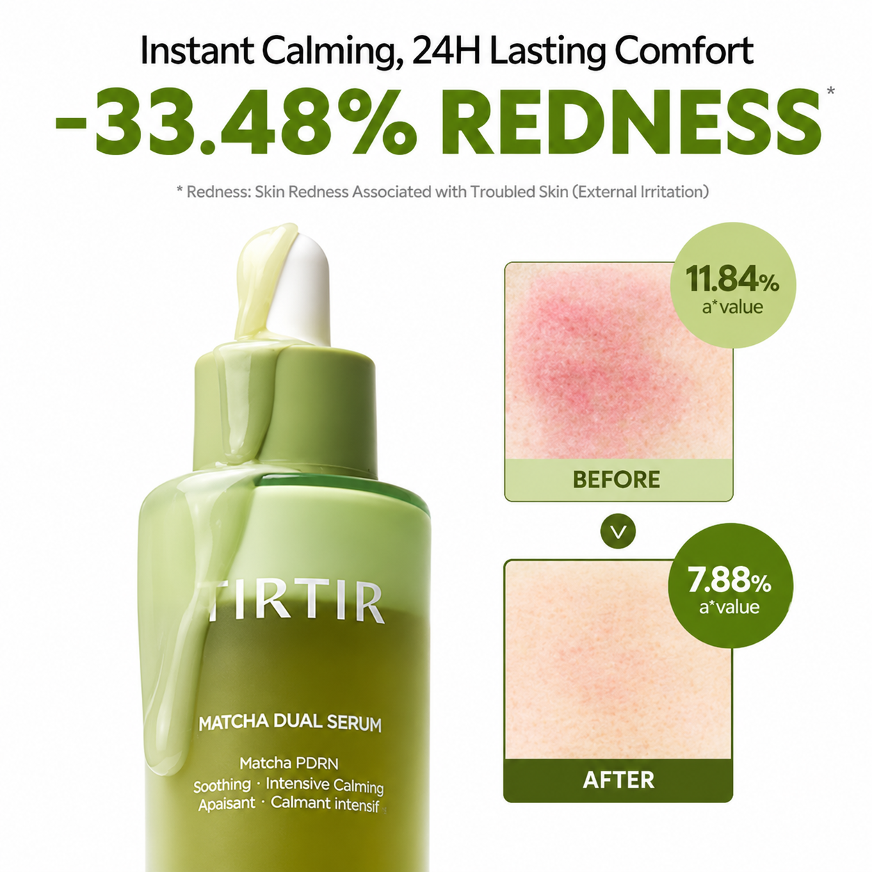 TIRTIR - Matcha Dual Serum | 50ml