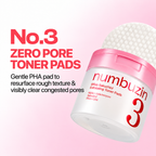 numbuzin - No.3 Bifida Bakuchiol Exfoliating Toner Pads | 70 pads