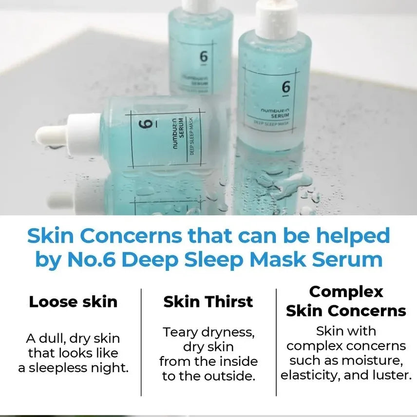 Numbuzin 6 Deep Sleep Mask serum