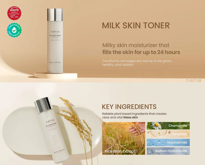 TIRTIR Tónico Milk Skin Toner