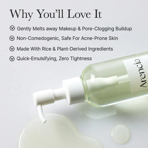 Arencia - Pore Melt Mochi Cleansing Oil | Aceite limpiador 200 ml