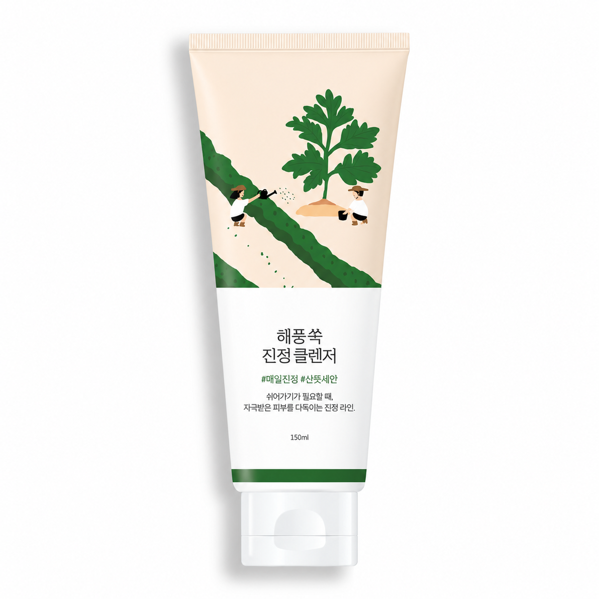 Round Lab Mugwort Calming Cleanser | Limpiador calmante 150 ml