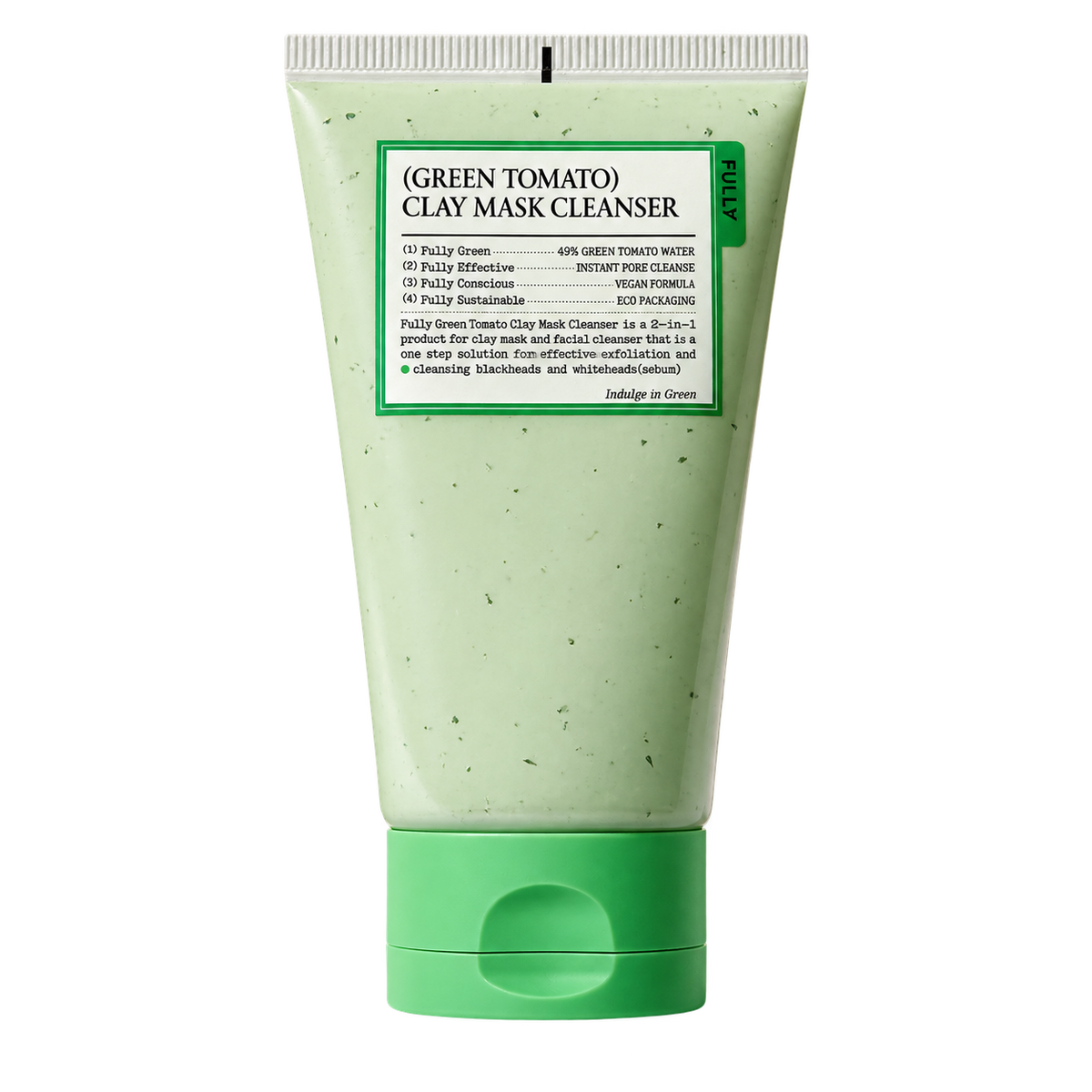 FULLY - Green Tomato Clay Mask Cleanser | Limpiador formato mascarilla 120 ml