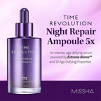 MISSHA - Time Revolution Night Repair Ampoule 5X | Ampolla reparadora 50 ml
