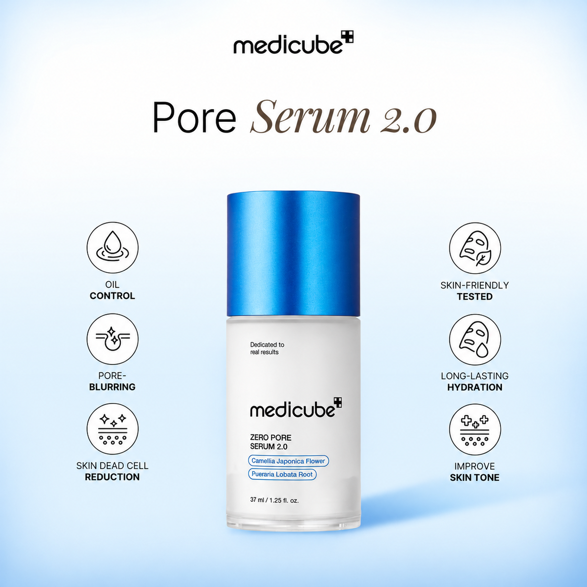 medicube - Zero Pore Serum 2.0 | 37 ml