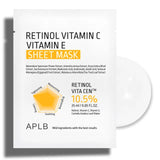 APLB - Retinol Vitamin C Vitamin E Sheet Mask | Mascarilla 25 ml