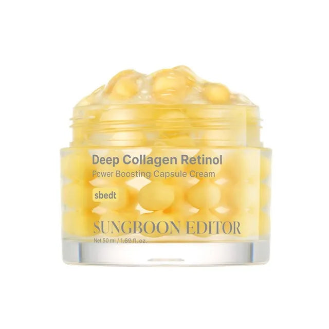 SUNGBOON EDITOR - Crema Facial Deep Collagen Retinol Power Boosting Capsule Cream