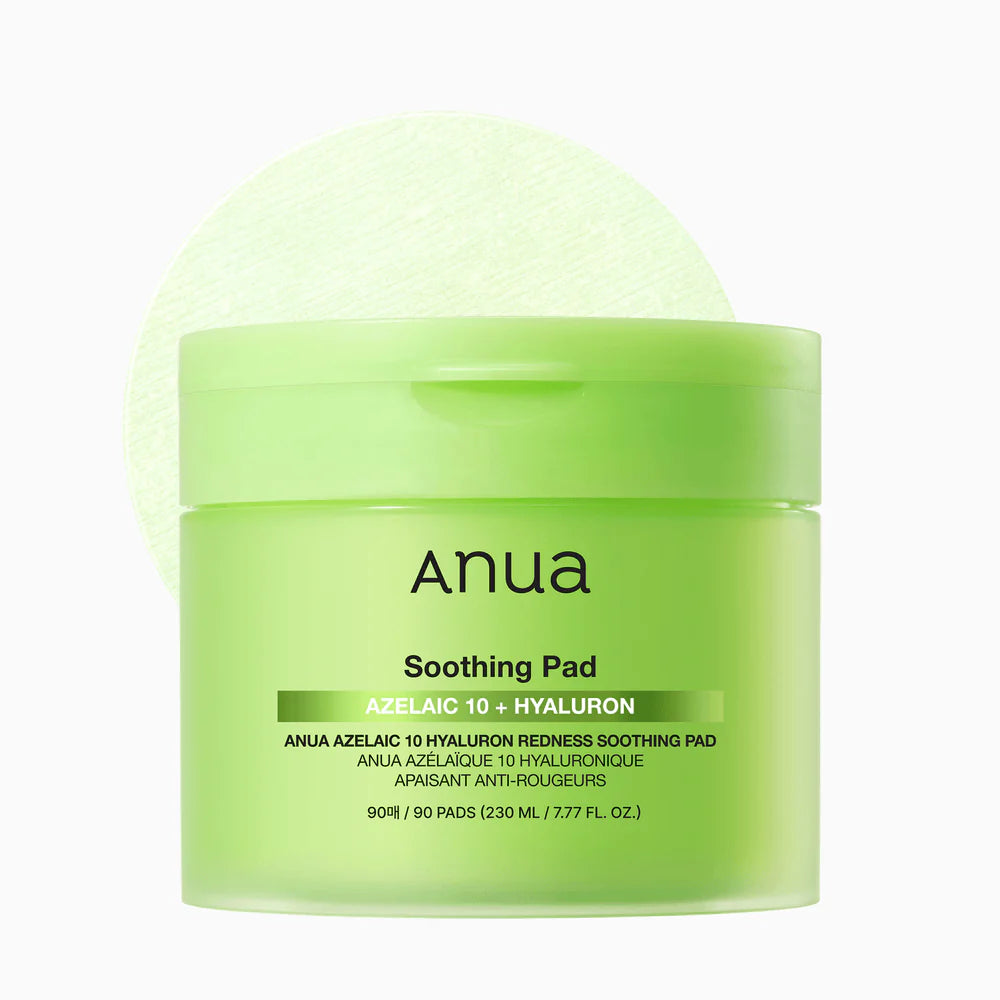 Anua - Azelaic 10 Hyaluron Redness Soothing Pad | Pads tónicos 70 pads