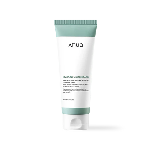 Anua - Heartleaf Succinic Moisture Cleansing Foam