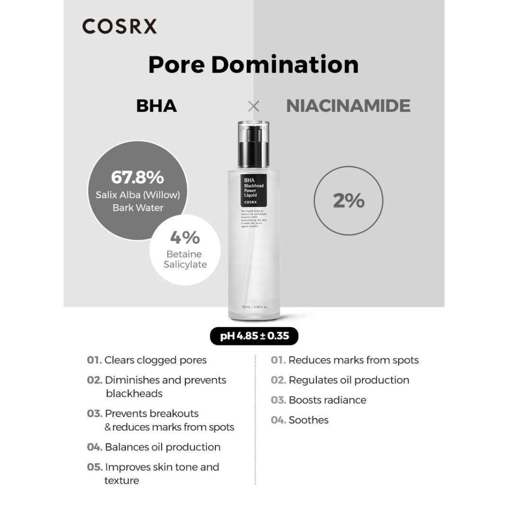 COSRX - BHA Blackhead Power Liquid | Sérum 100 ml