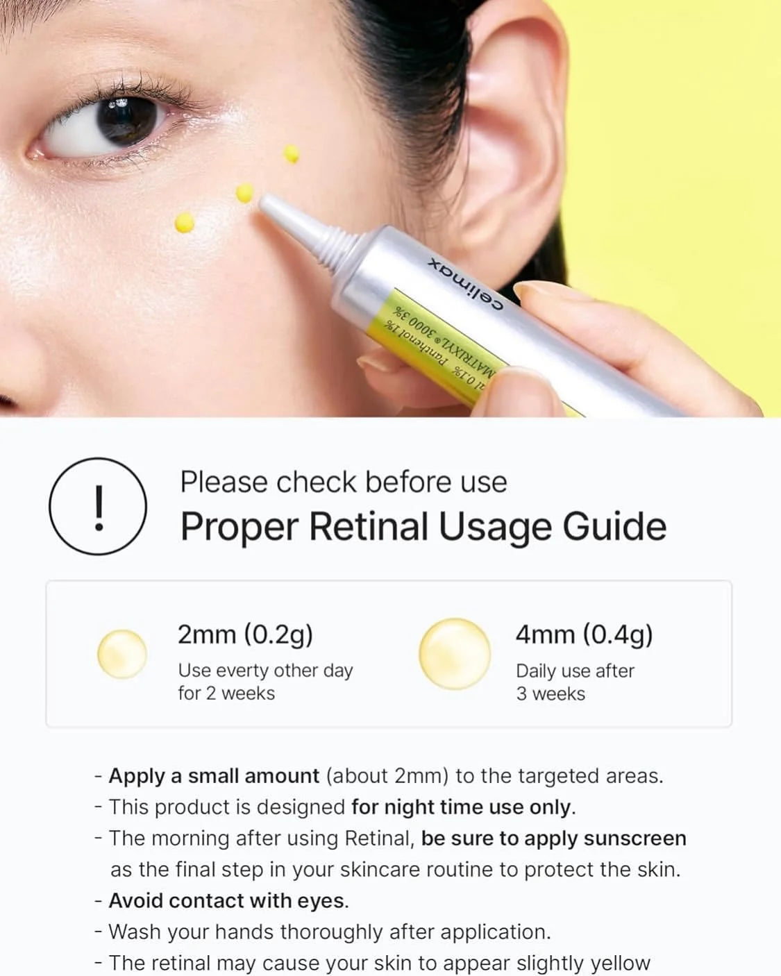 Celimax - The Vita-A Retinal Shot Tightening Booster | Sérum 15 ml
