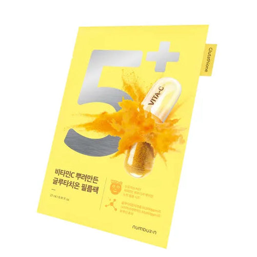 numbuzin - No.5+ Glutathione Vitamin Concentrated Mask