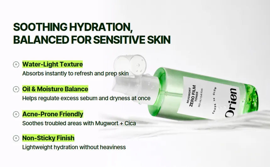 Orien - Mugwort Zero Film Toner